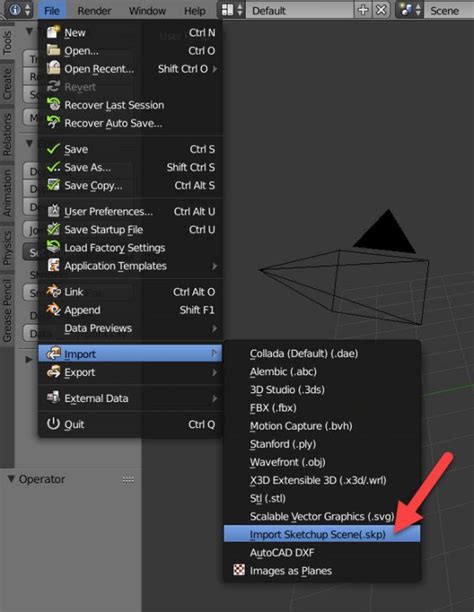 blender skp インポート|SketchUp to Blender: How to Import SKP Files in Blender.